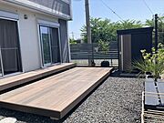お子様が外遊びもできる十分な広さのお庭付き！緑を植えたり、自由にお楽しみください♪