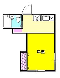 ハイツ横浜の間取図画像