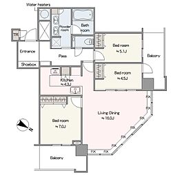 間取図画像 3LDK