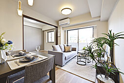 ザ・パークハウス上野池之端レジデンス 2LDKのリビング/ダイニング