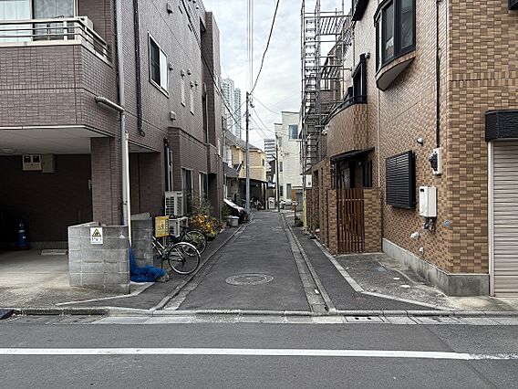 前面道路の様子