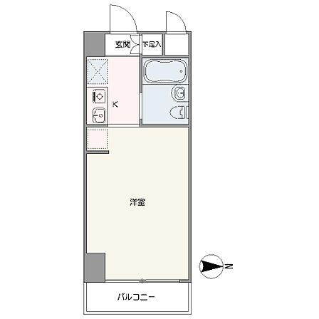 1R 間取り