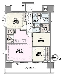 間取図画像 2SLDK