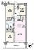 間取り：間取りは2SLDKタイプ。各所に収納が備わったお部屋です。