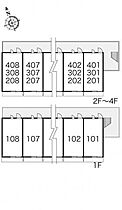 レオパレス亀岡駅前 406 ｜ 京都府亀岡市追分町馬場通10-1（賃貸マンション1K・4階・20.28㎡） その4