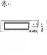 レオパレスファンタジー 104 ｜ 京都府亀岡市篠町柏原頭26（賃貸アパート1K・1階・19.87㎡） その3