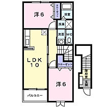 ウエストヒル・ウィズ 202 ｜ 京都府南丹市園部町城南町中井8番地1（賃貸アパート2LDK・2階・57.02㎡） その2