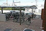 駐輪場。最新の空き状況についてはお気軽にお問い合わせくださいませ。