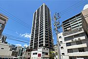 プラウドタワー名駅の外観（南東側から）