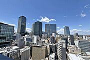 バルコニーからの眺め（北西方向）［2026年5月9日撮影］