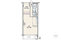 メゾン池下 1LDKの間取図画像