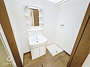 独立した洗面所です