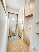 収納が充実した玄関♪