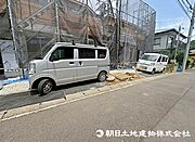 各棟1台駐車可能のカースペースを確保！自転車もストレスなく停められます。