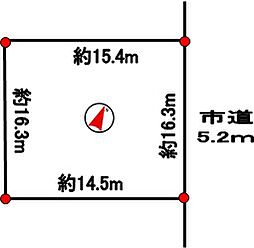 青森県青森市南佃1丁目183-19の土地画像
