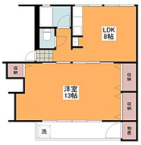 富士見町住宅29号棟 401 ｜ 東京都立川市富士見町６丁目（賃貸マンション1LDK・4階・41.46㎡） その2