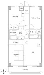 間取図画像 2SLDK