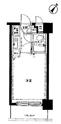 クリオ片倉町六番館 1Kの間取図画像