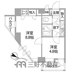間取図画像 2K