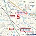 地図：西鉄・JRのWアクセス可能です。徒歩11分圏内
