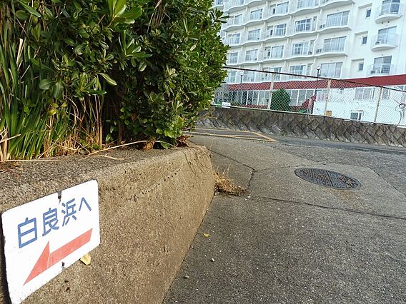白良浜ビーチへ