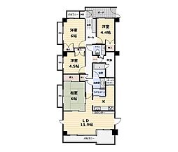 間取図画像 4LDK