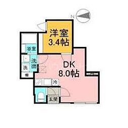 間取図画像 1DK