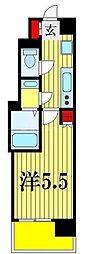 CASAALMARE 1Kの間取図画像