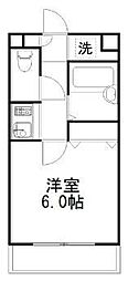 LIGHTS 1Kの間取図画像