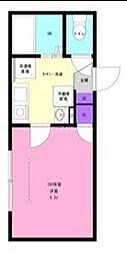 船橋市本郷町アパート 1Kの間取図画像
