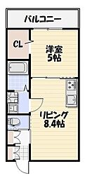 Likes飯山満町A棟 1階/-