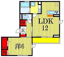 ベルフィーヌ東船橋 1階