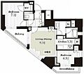 サンウッド広尾12階48.0万円