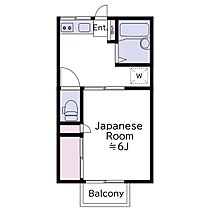 東京都世田谷区祖師谷4丁目（賃貸アパート1K・2階・23.19㎡） その2