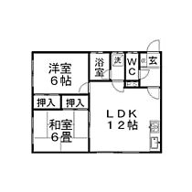 コーポ松本1 203 ｜ 北海道北広島市共栄町1丁目（賃貸アパート2LDK・2階・54.18㎡） その2