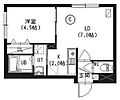 ワイズ白石2階5.6万円