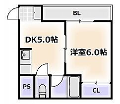 大阪府大阪市浪速区桜川2丁目（賃貸マンション1DK・7階・28.20㎡） その2