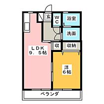 ディアコートI  ｜ 静岡県富士市今泉（賃貸アパート1LDK・2階・40.33㎡） その2