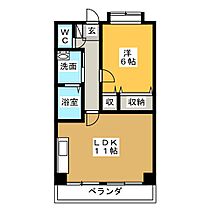 スカイヒルズ宮島  ｜ 静岡県富士市宮島（賃貸マンション1LDK・2階・42.64㎡） その2