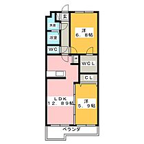 グランストークヴィレッジ  ｜ 静岡県富士市宮島（賃貸マンション2LDK・2階・60.18㎡） その2