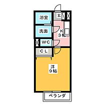 サンクレールＣ  ｜ 静岡県富士市蓼原（賃貸アパート1K・2階・30.03㎡） その2