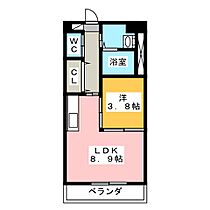 ラ・フェリオＥ  ｜ 静岡県富士市青葉町（賃貸マンション1LDK・3階・34.38㎡） その2