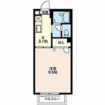 セントラルハイツＡ  ｜ 静岡県富士市中島（賃貸アパート1K・2階・28.21㎡） その2