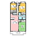 ラークビレッジ3階6.2万円