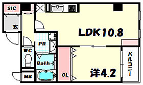 WELLBEAR新神戸  ｜ 兵庫県神戸市中央区熊内町4丁目（賃貸マンション1LDK・7階・39.57㎡） その2