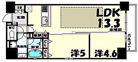 クロスレジデンス神戸元町(アーバネックスみなと元町2)  ｜ 兵庫県神戸市中央区元町通4丁目（賃貸マンション2LDK・11階・52.53㎡） その2