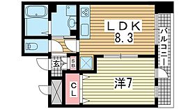 ルミエールオクティア  ｜ 兵庫県神戸市中央区元町通3丁目（賃貸マンション1LDK・4階・37.89㎡） その2