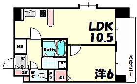 リーガル新神戸  ｜ 兵庫県神戸市中央区二宮町4丁目（賃貸マンション1LDK・7階・38.13㎡） その2