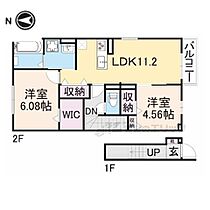 滋賀県大津市大萱5丁目（賃貸アパート2LDK・2階・59.88㎡） その2