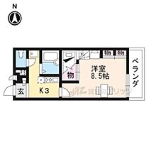 滋賀県大津市大江5丁目（賃貸マンション1K・3階・23.18㎡） その2